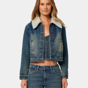 Womens A Brand x Rip Curl Sherpa Jacket Zola