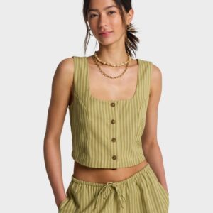 Womens Another Wave Woven Tank Top