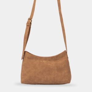 Womens Aria Suede Shoulder Bag