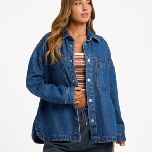 Womens Back Slider Denim Jacket