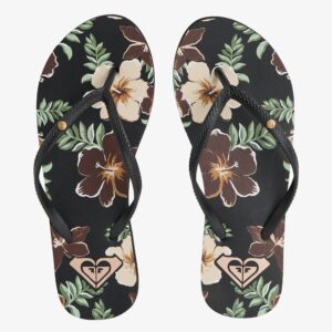 Womens Bermuda Print Thongs