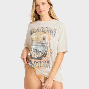 Womens Between Night & Day Oversized T-Shirt