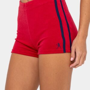 Womens Bodhi Towelling Booty Elastic Waist Shorts