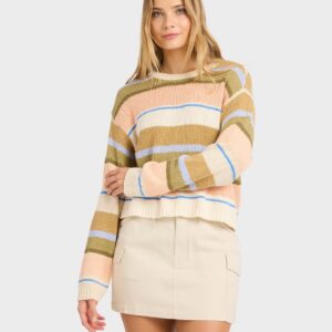 Womens Bright Sol Crew Neck Sweater