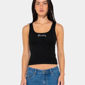 Womens Cassian Ribbed Tank Top
