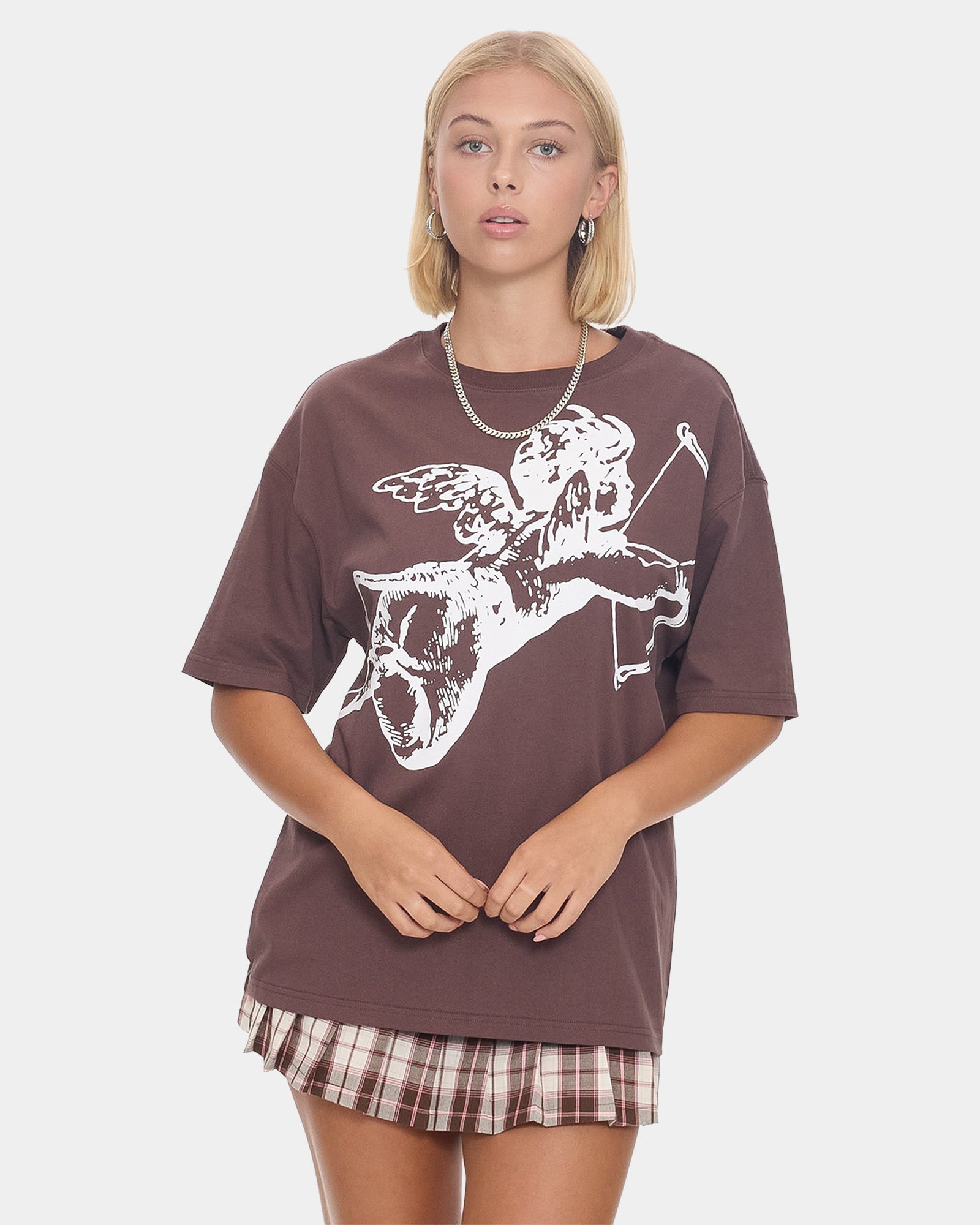 Womens Cherub Relaxed Fit T-Shirt