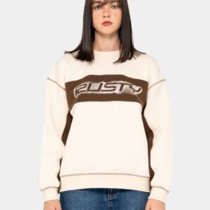 Womens Choc Top Oversized Crew Neck