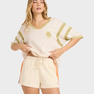 Womens Classic Feels Elastic Waist Shorts