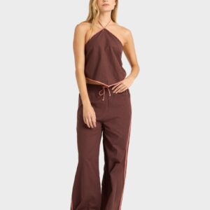 Womens Coastal Crush Elastic Waist Pants