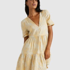 Womens Collage Vienna Mini Dress