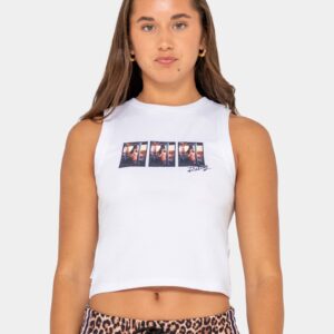 Womens Crossroads Fitted Tank Top