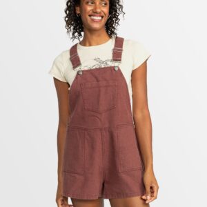 Womens Crystal Coast Short Overalls