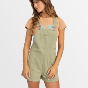 Womens Crystal Coast Short Overalls