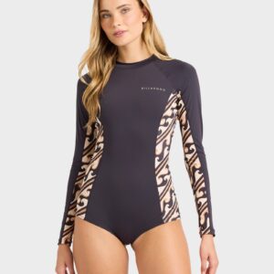 Womens Dark Wave Long Sleeve Rashvest Womens Dark Wave Long Sleeve Rashvest