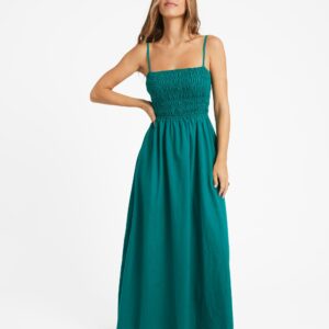 Womens Deep Sea Maxi Dress