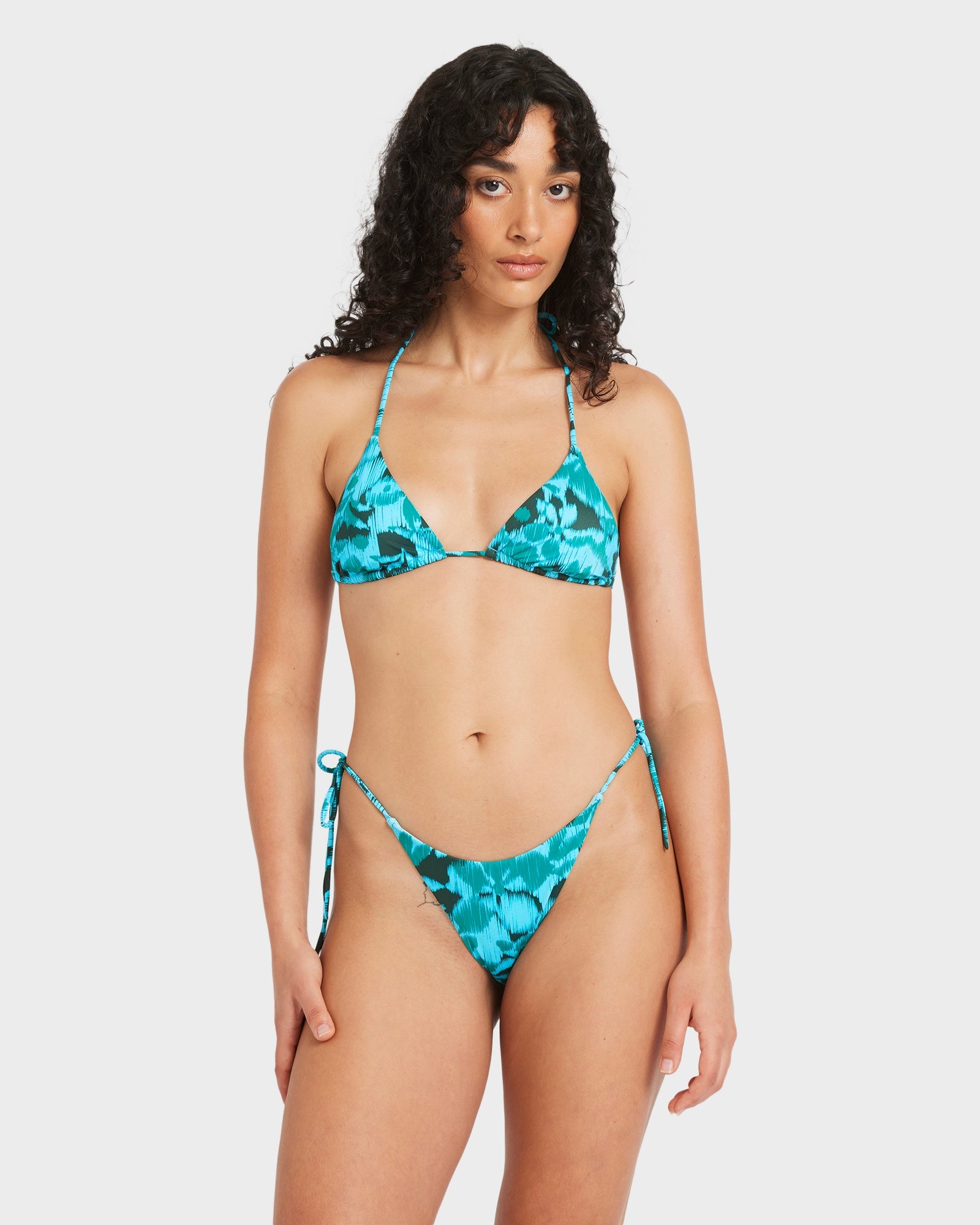 Womens Deep Waters Medium Bikini Bottom