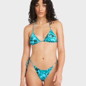 Womens Deep Waters Triangle Bikini Top