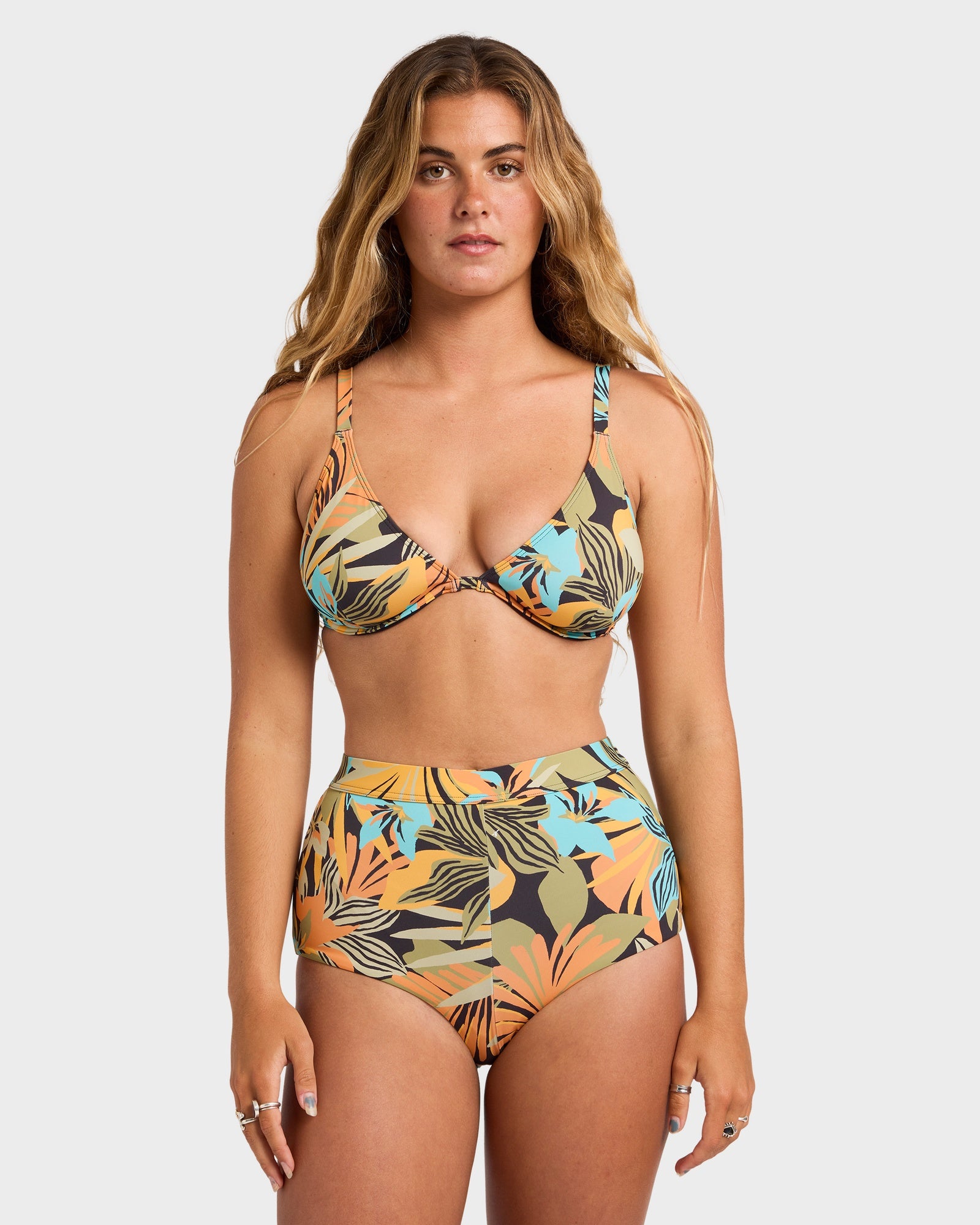 Womens Des Tropiques D-Cup Bikini Top