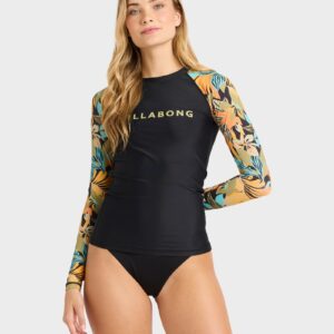 Womens Des Tropiques Long Sleeve Rashvest