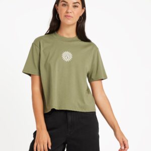 Womens Dial Crop T-Shirt