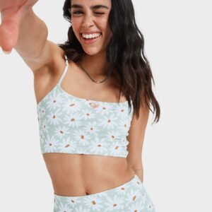 Womens Dream Floral Tank Bikini Top