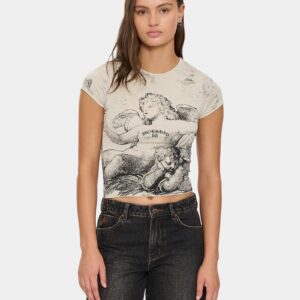 Womens Dreamers Cap Sleeve T-Shirt