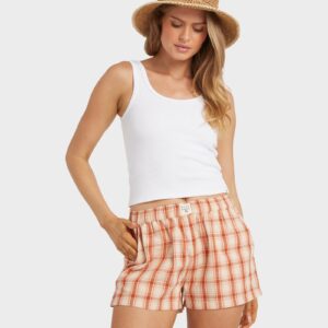 Womens Dreamy Daze Elastic Waist Shorts