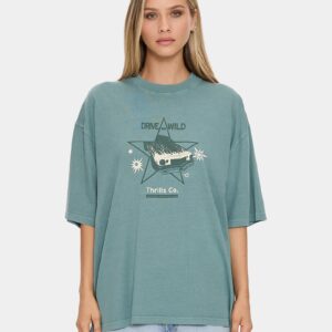 Womens Drive Me Wild Oversized T-Shirt