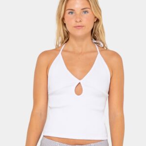 Womens Emma Cut Out Skimmer Tank Top