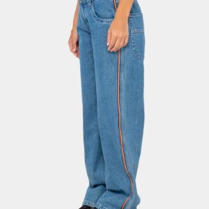 Womens Flip Mommy Low Rise Denim Jeans