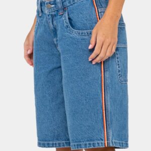 Womens Flip Mommy Low Rise Denim Shorts