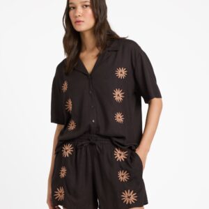 Womens Florez Elastic Waist Shorts