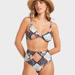 Womens Forever Folk Hi Retro Bikini Bottom