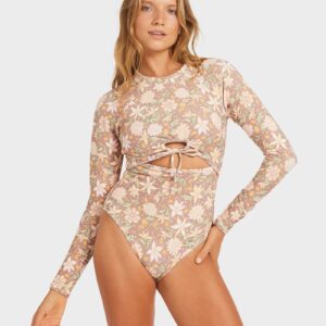 Womens Garlang Long Sleeve One Piece