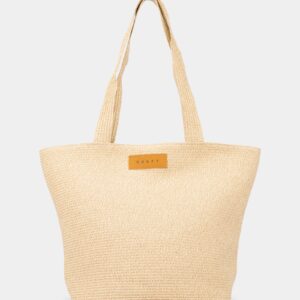 Womens Gisele Straw Beach Tote Bag