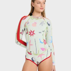 Womens Glider Back Zip Springsuit