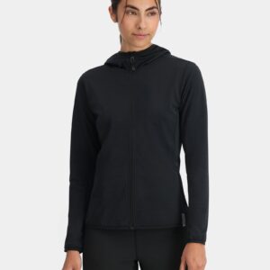 Womens Gridweb Zip Up Hoodie