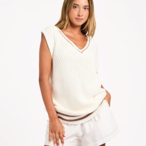 Womens Hazy Light Knitted Vest
