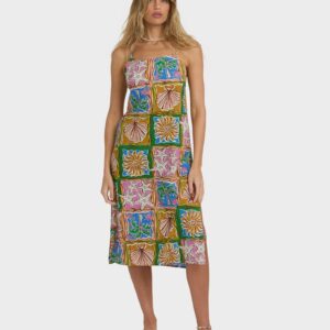 Womens Heat Dream Midi Dress