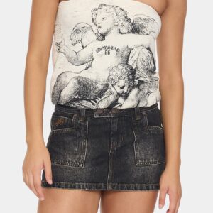 Womens Jilted Micro Skirt