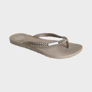 Womens Kick Back Metallic Thongs