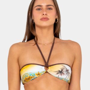 Womens La Cabana Bandeau Bikini Top