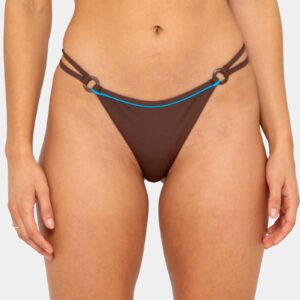 Womens La Cabana Ring Midi Bikini Bottom