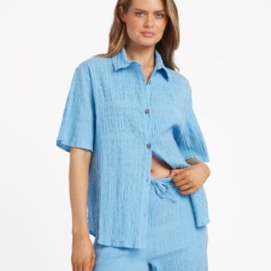 Womens Laura Oversized Short Sleeve Shirt