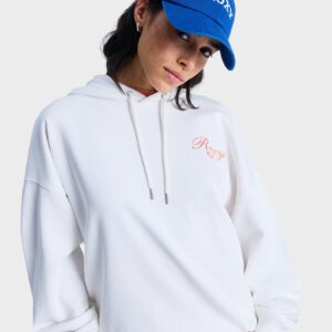 Womens Lineup Oversized Pullover Hoodie