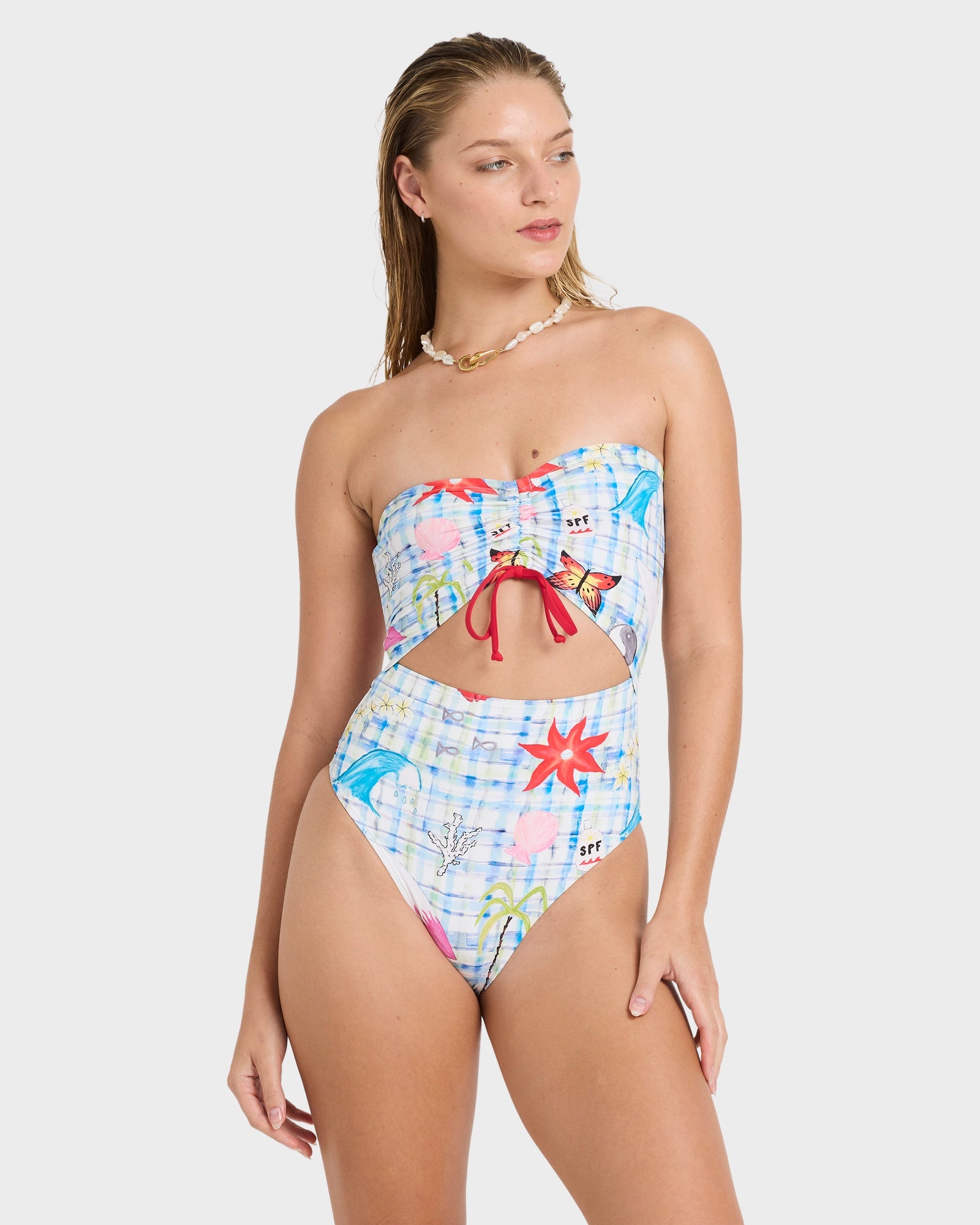 Womens Lottie Hall One Piece Swimsuit