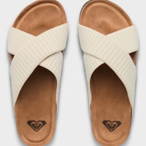 Womens Mannane Crossed Slides