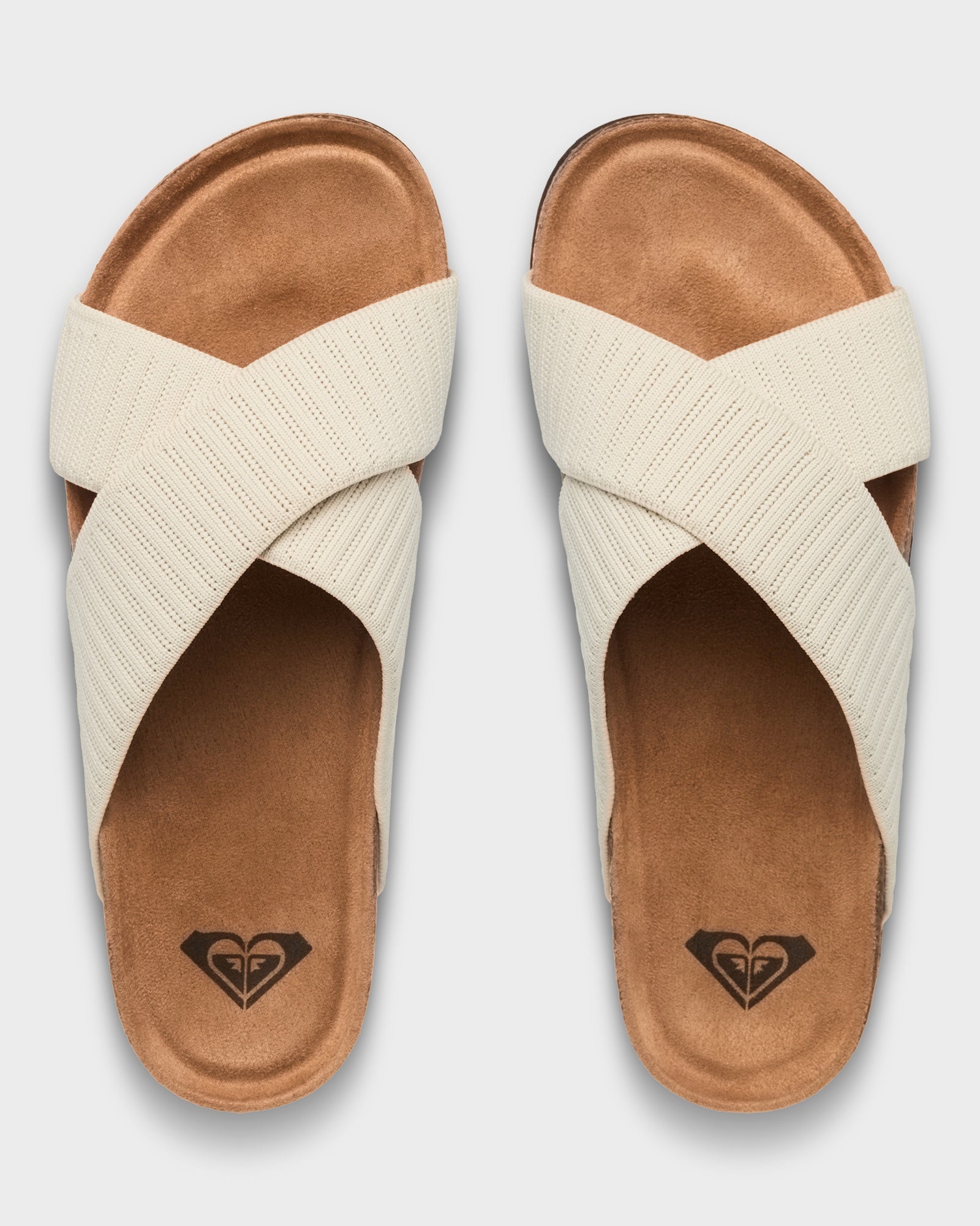 Womens Mannane Crossed Slides