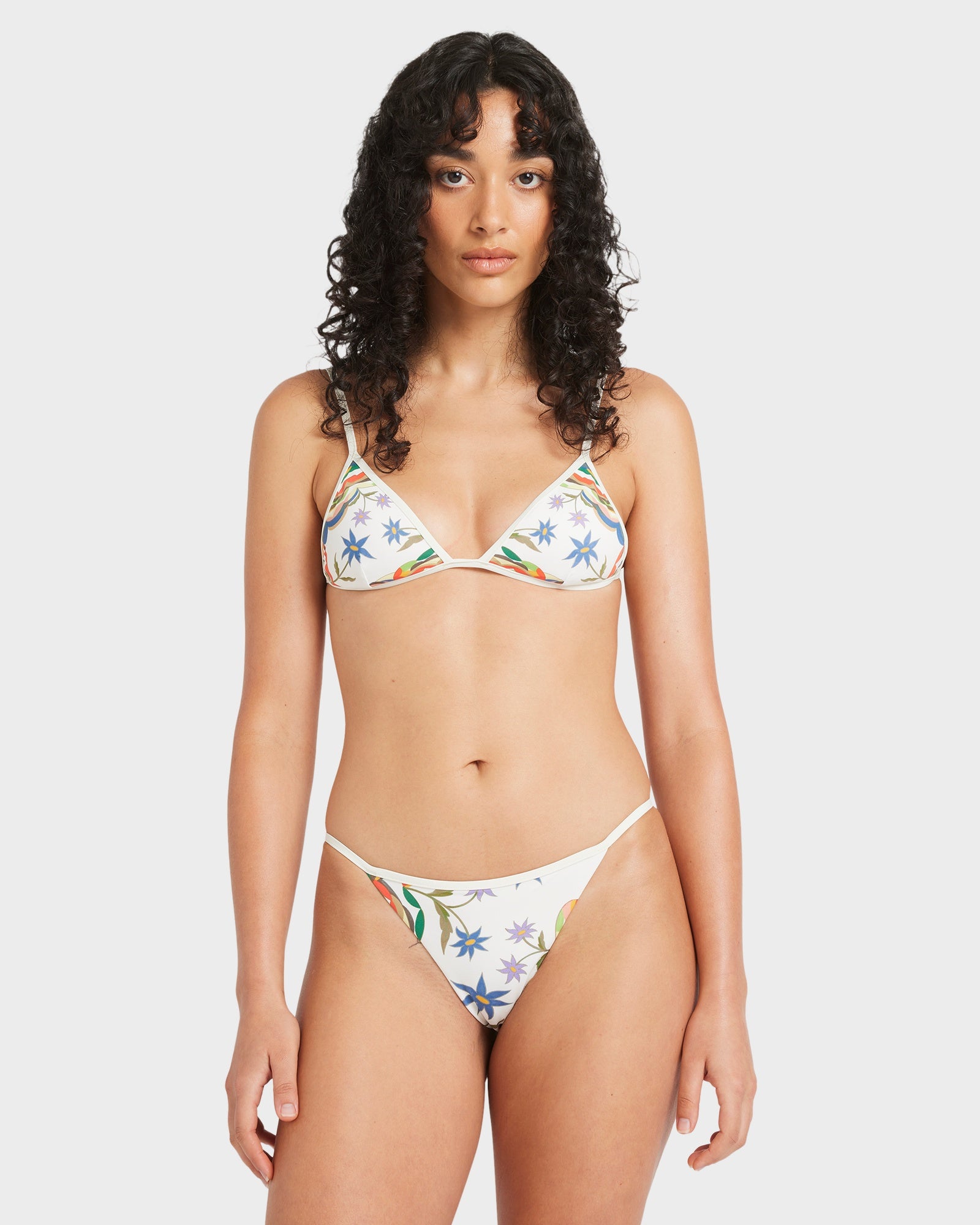 Womens Mel G Micro Triangle Bikini Top