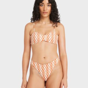 Womens Mind Map Reversible Skimpy Bikini Bottom